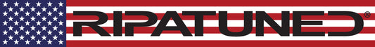 RIPATUNED LOGO STICKER (American Flag Full Color)