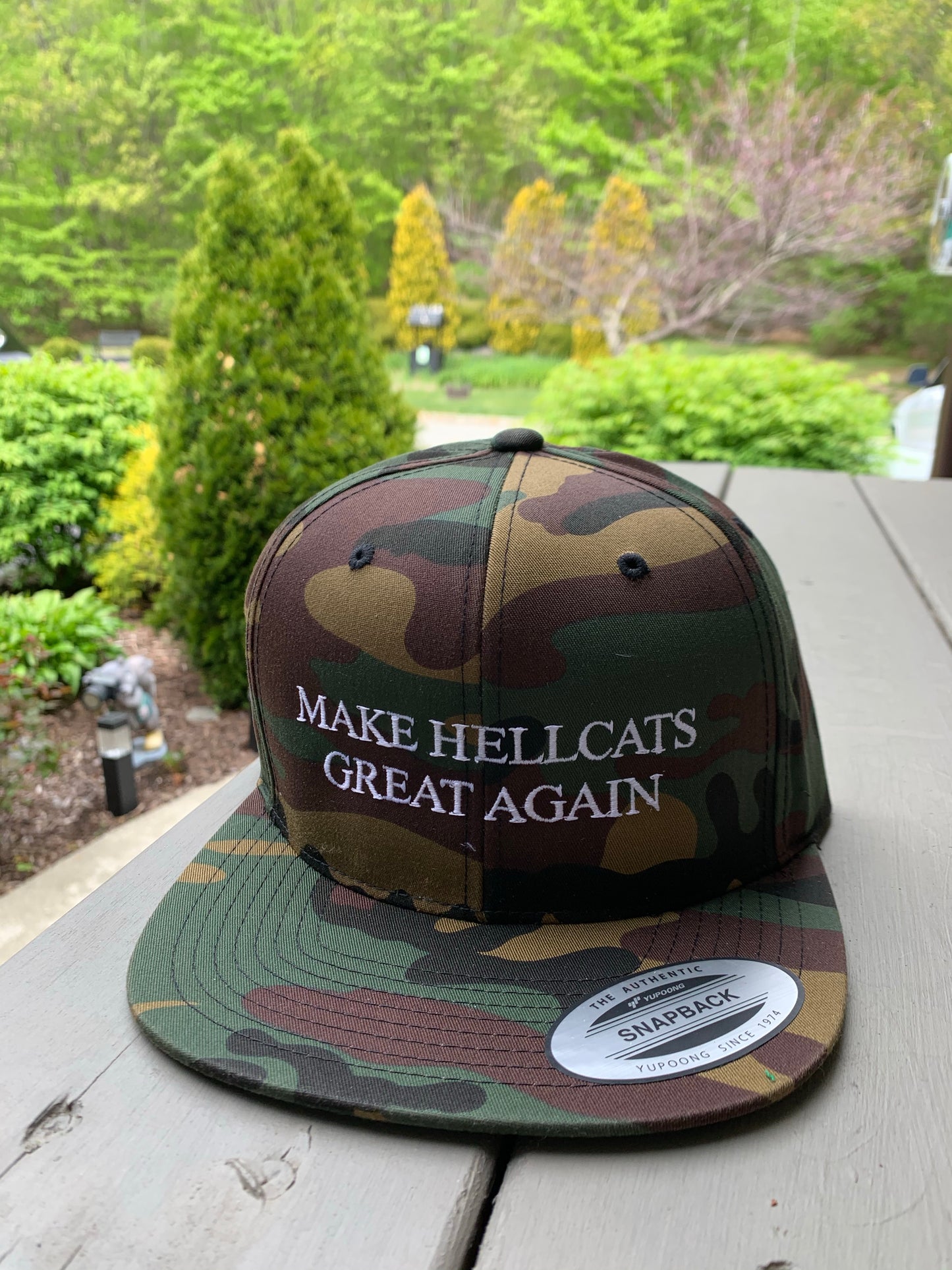 Make Hellcats Great Again Snapback (Camo)